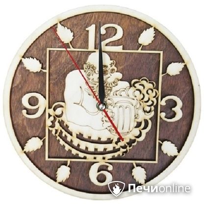 Часы Банные штучки "Мужик" резные в Тюмени